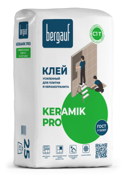 Клей усиленный для керамогранита Keramik Pro C1 (25 кг)