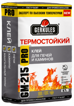 Клей Термостойкий Геркулес GM-215 (25 кг)