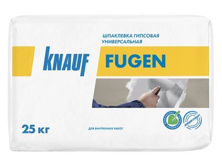 Шпаклевка гипсовая универсальная КНАУФ-Фуген (25кг)